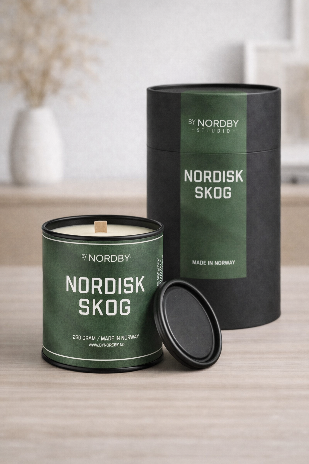 Nordisk Skog Duftlys XL