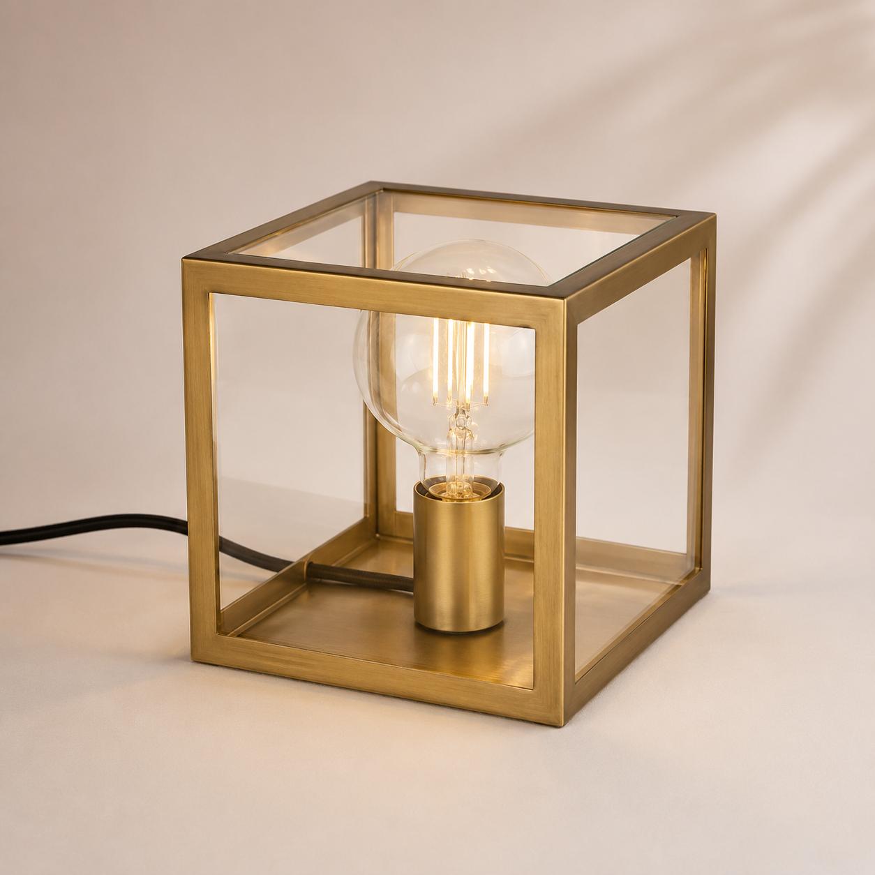 Cube Bordlampe – Gull