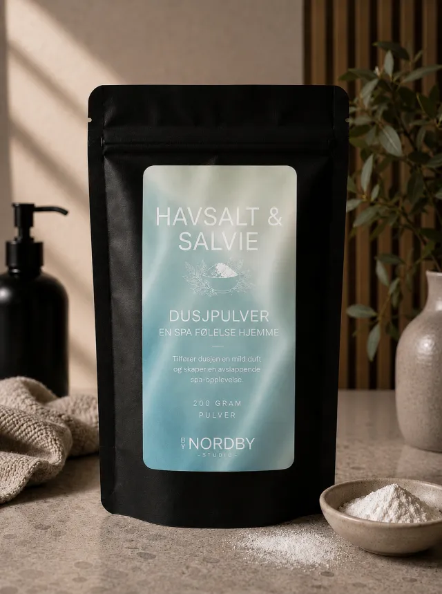 Havsalt & Salvie - Dusj Pulver 200g